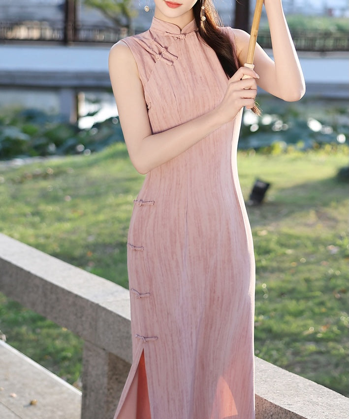 Miss Wenryi's Rusty Pink Cheongsam