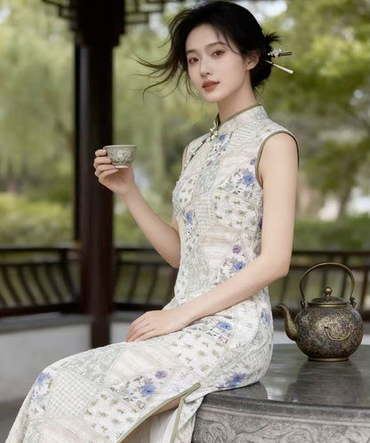 Porcelain Garden Cheongsam