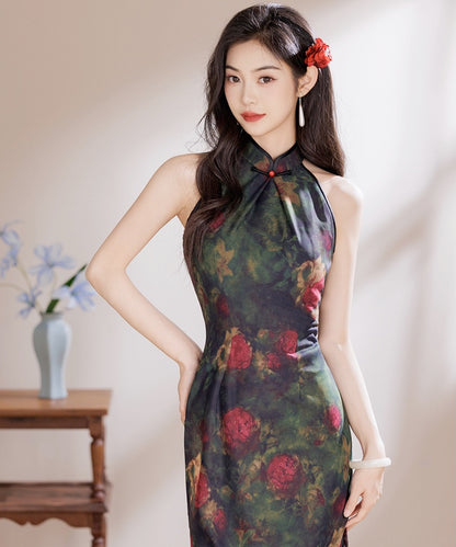 Verdant Rose Cheongsam