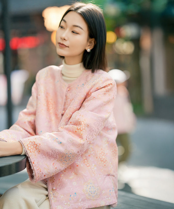 Song Brocade Reversible Winter Cheongsam Jacket