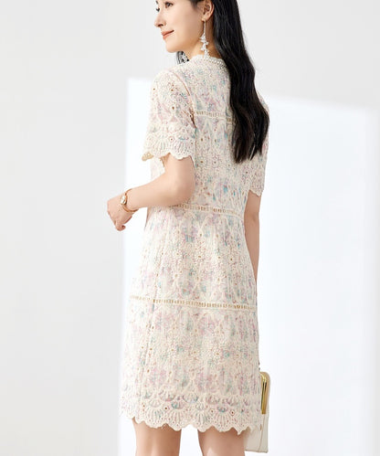 Celeste Floral Lace Dress