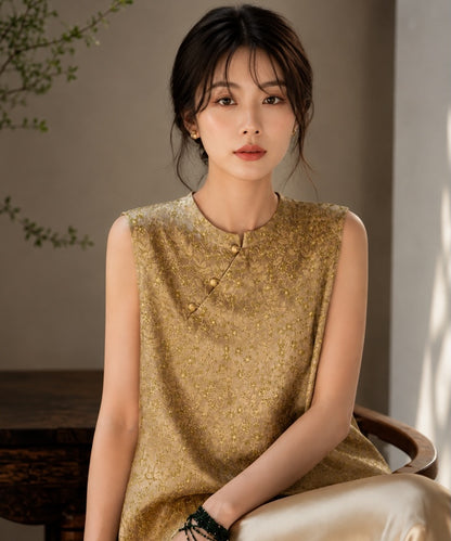 ゴールデン・フィリグリー モダンオリエンタルトップス