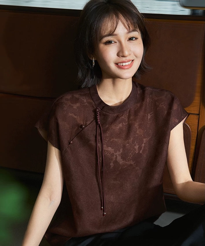 골든 레버리 실크 오리엔탈 탑