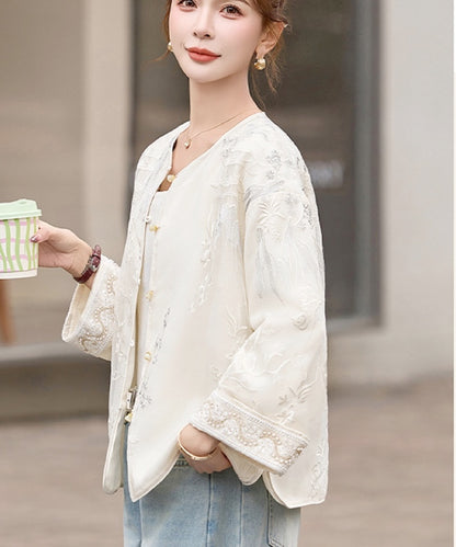 Serena Ivory Cheongsam Jacket