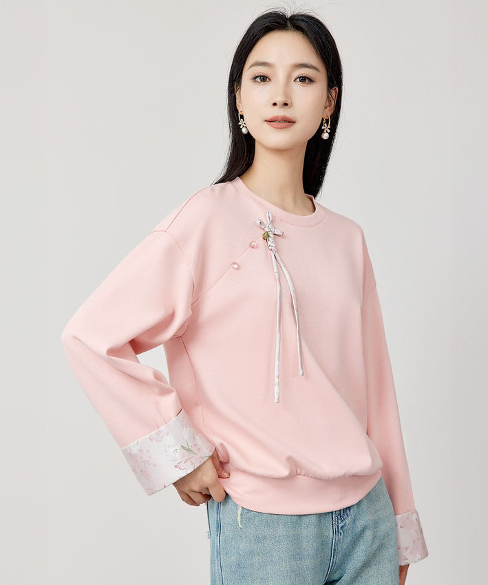 Sakura Pink Oriental Jumper