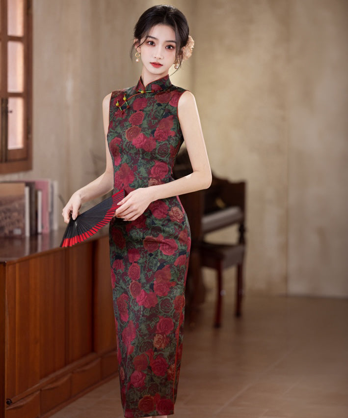 Cordelia Crimson Cheongsam