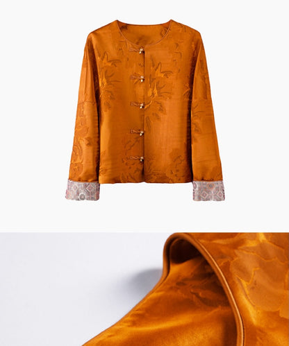 Amber Peony Cheongsam Jacket