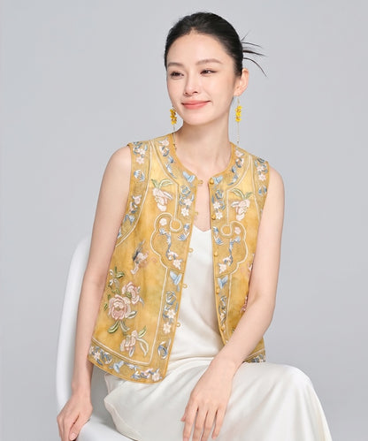 Elowen Embroidered Cheongsam Vest