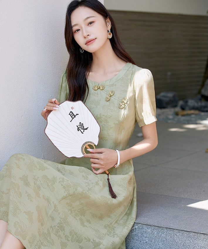 Peony Grace Cheongsam Dress