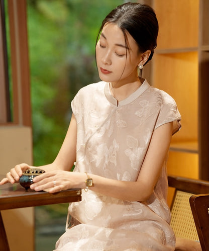 Chuer's Silk Cheongsam Dress