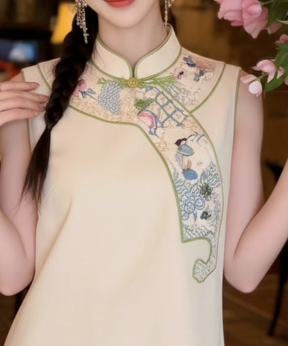 Jade Courtyard Petite Cheongsam