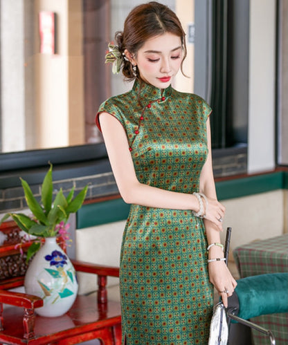 Jade Mosaic Cheongsam