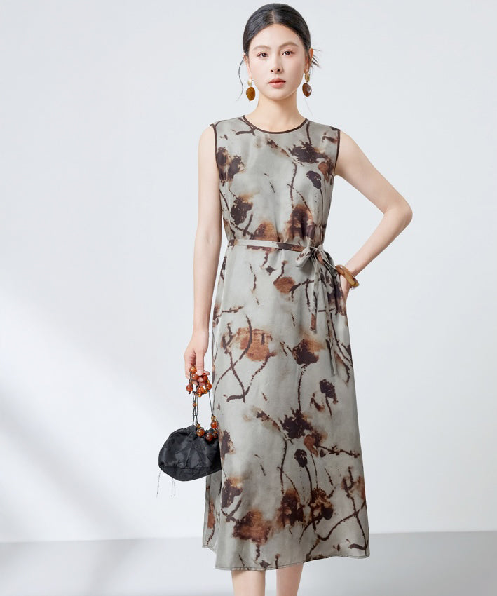 Willow Ink Silk Dress