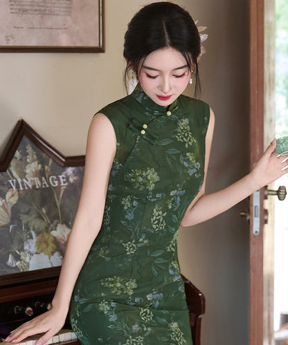 Forest Whisper Cheongsam