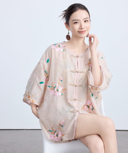 Elsette Blossom Cheongsam Top Shorts Set