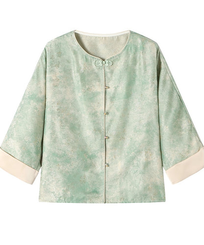 Soft Rose Cheongsam Jacket