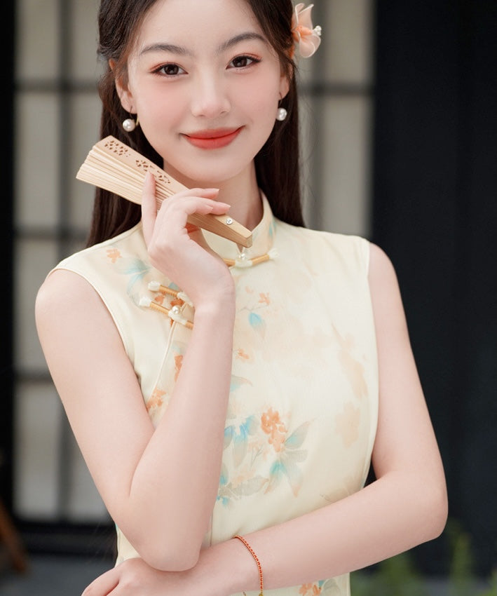 Primrose Vanilla Cheongsam