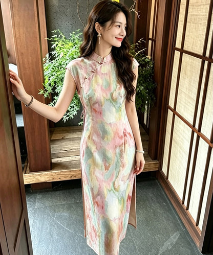 Mariposa Watercolor Cheongsam