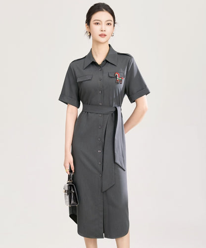 Ember Horse Shirt Dress