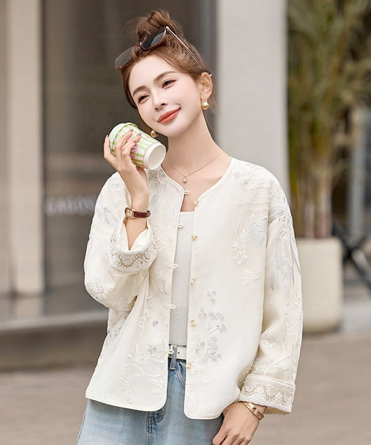 Serena Ivory Cheongsam Jacket