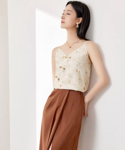 Autumn Oriental Knot Camisole Top
