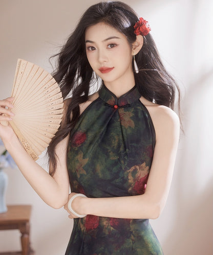 Verdant Rose Cheongsam