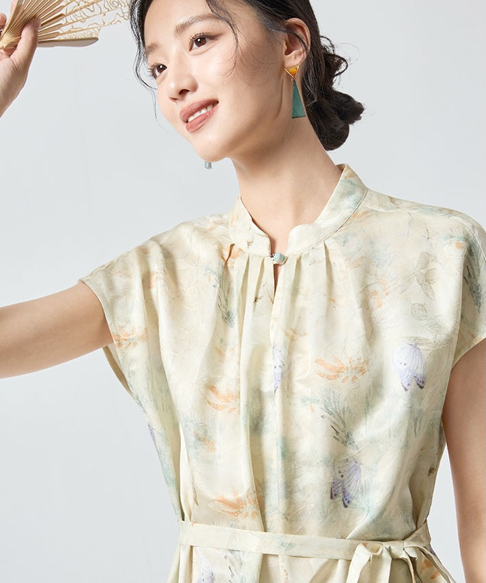 ジェンシーストレートカットチャイナドレス