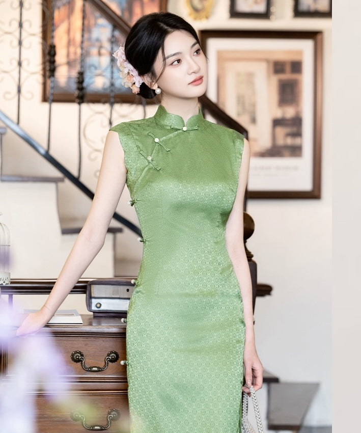 Spring Jade Cheongsam