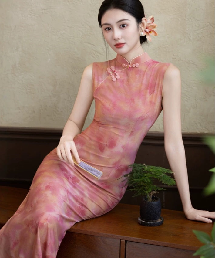 Raspberry Belle Cheongsam