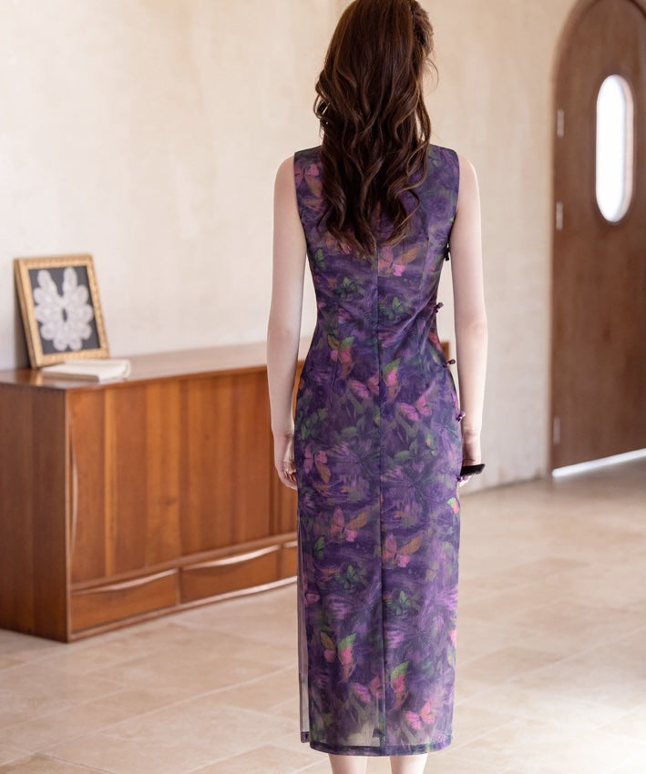 Lavender Dream Qipao Cheongsam