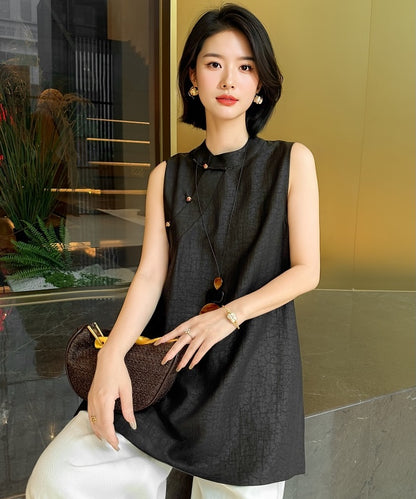 Noire Essence Modern Oriental Top