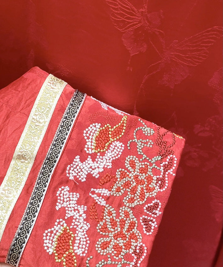 Fortune Red Cheongsam Blouse