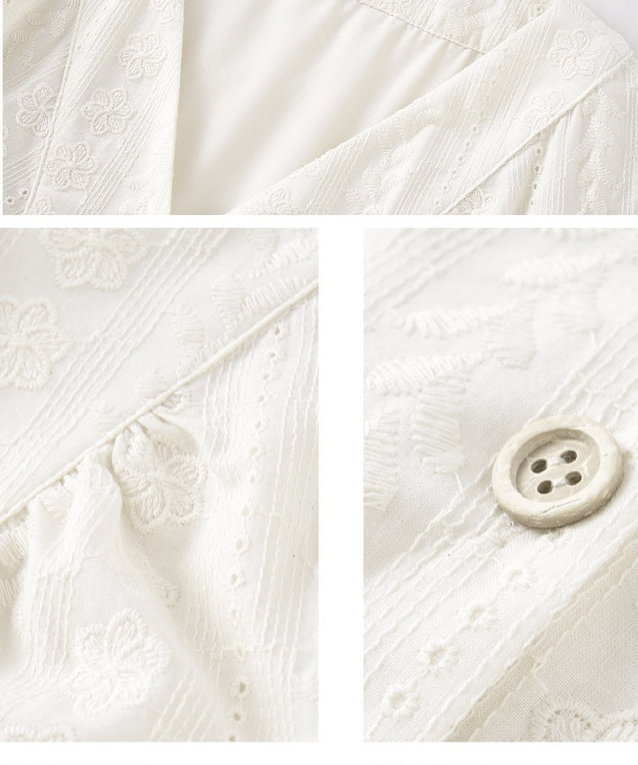 Amelie Broderie Dress