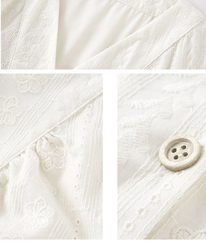 Amelie Broderie Dress