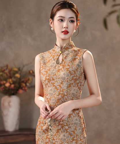 Grüner Jade-Mosaik-Cheongsam