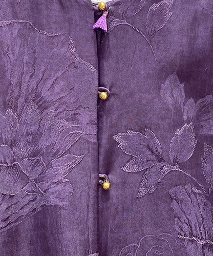 Imperial Plum Cheongsam Jacket