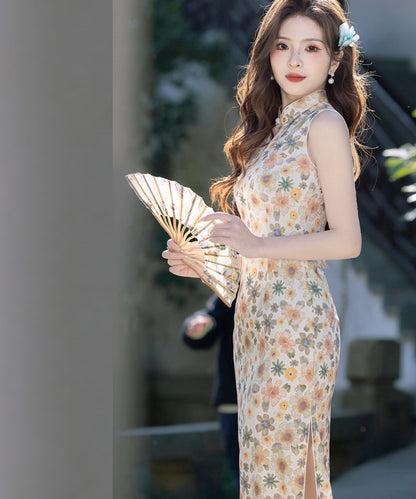 Yifei's Floral Cheongsam
