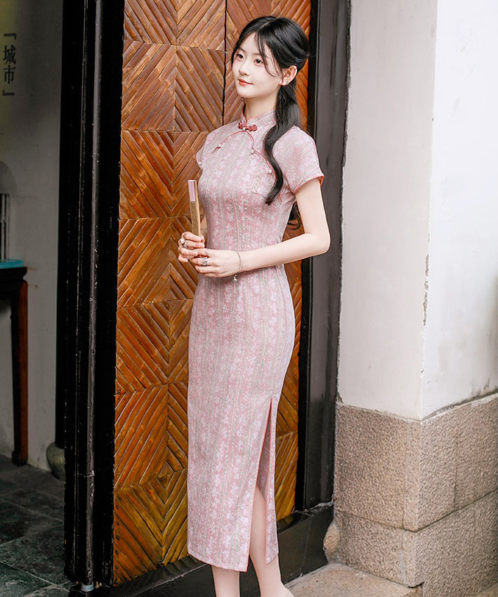 Rosy Willow Cheongsam