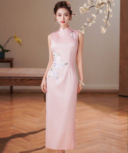 Pink Pearl Blossom Cheongsam