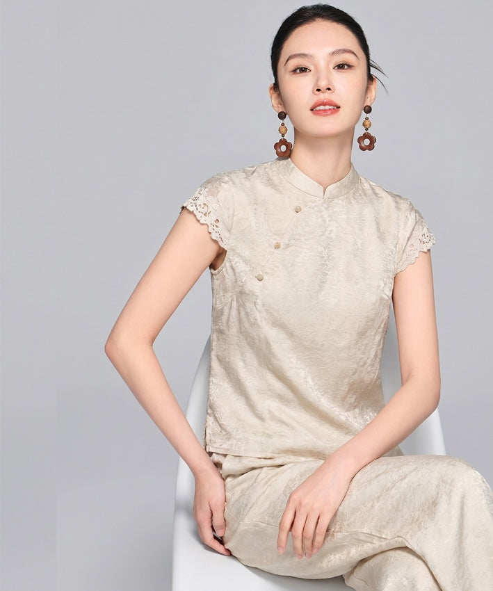 Verona Grace Cheongsam Top & Pants Set