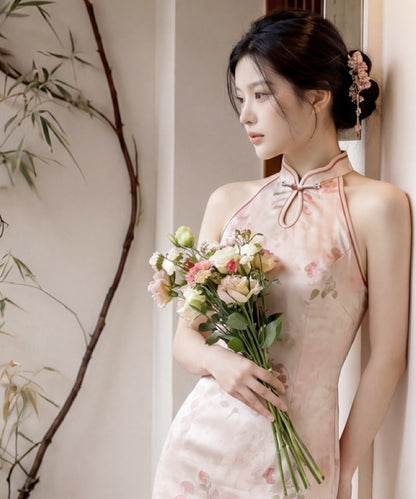 Roselune Halter Cheongsam