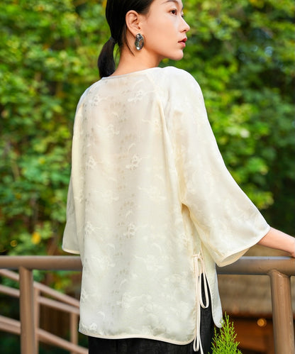 Ivory Breeze Modern Oriental Top