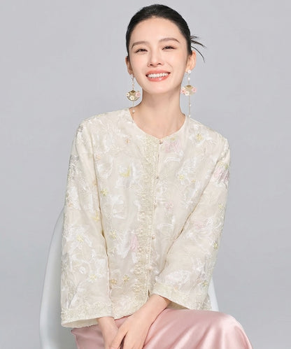 Soft Bloom Cheongsam Jacket