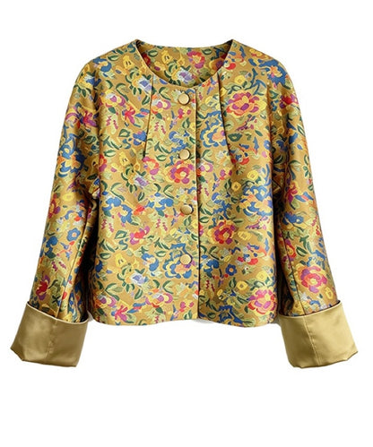 Veste-cheongsam Soft Bloom