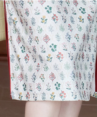 Spring Garden Ivory Cheongsam