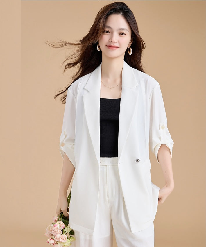 Sunny Light White Blazer