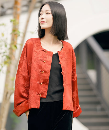 The Prosperity Red Cheongsam Jacket