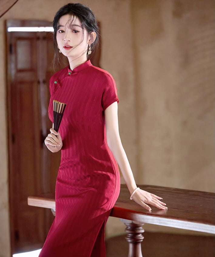 Jadey Red Cheongsam