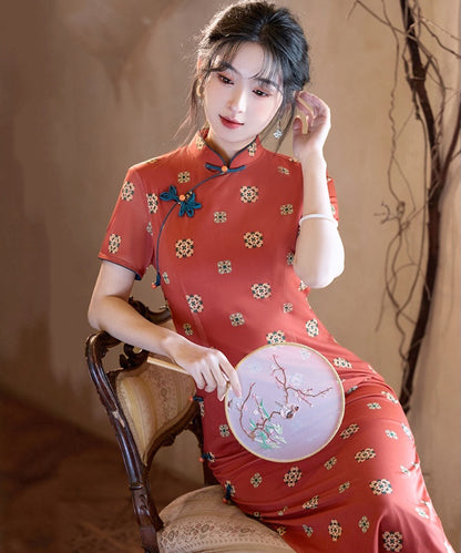 Palace Red Cheongsam