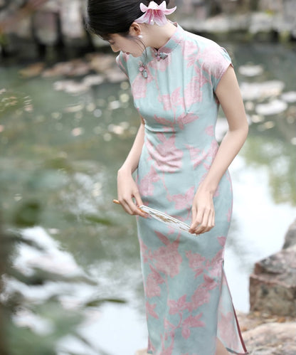 Roselle Mist Cheongsam